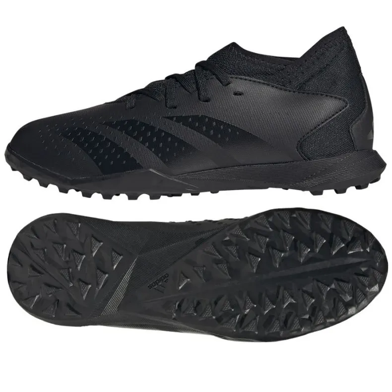 Adidas Predator Accuracy.3 Tf Jr GW7080 voetbalschoenen zwart zwart