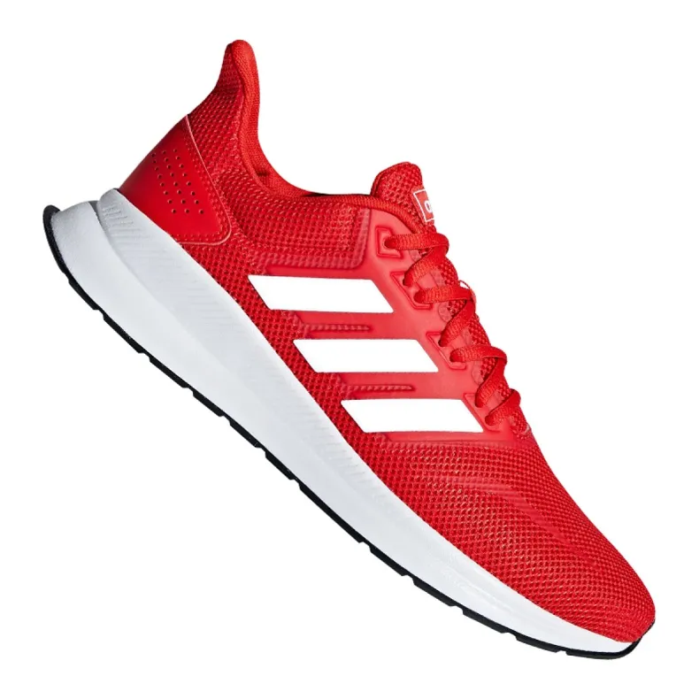 Adidas Runfalcon M F36202 trainingsschoenen wit rood