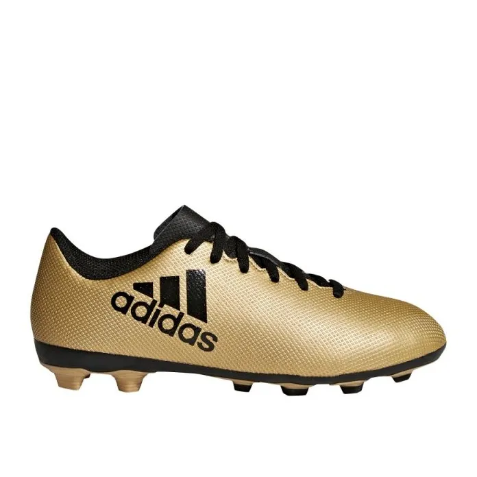 Adidas X 17.4 FxG Jr CP9013 voetbalschoenen gouden