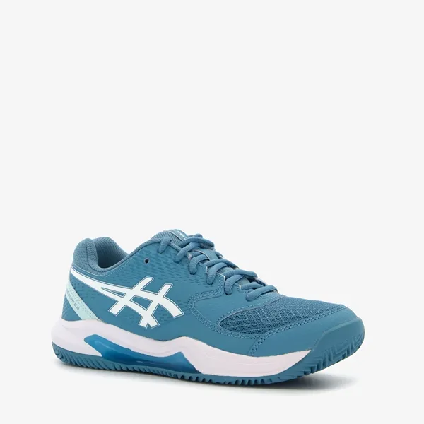 Asics Gel delicate 8 dames tennisschoenen blauw