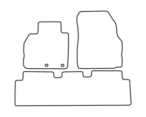 Automatten Renault Scenic 2003-2009 (+ vakjes)