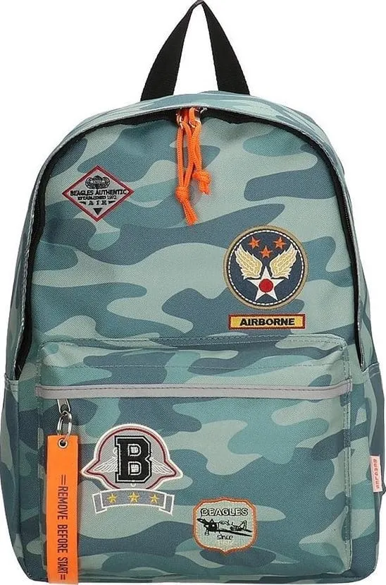 Beagles  Kinder Rugzak Airforce Blue Camo