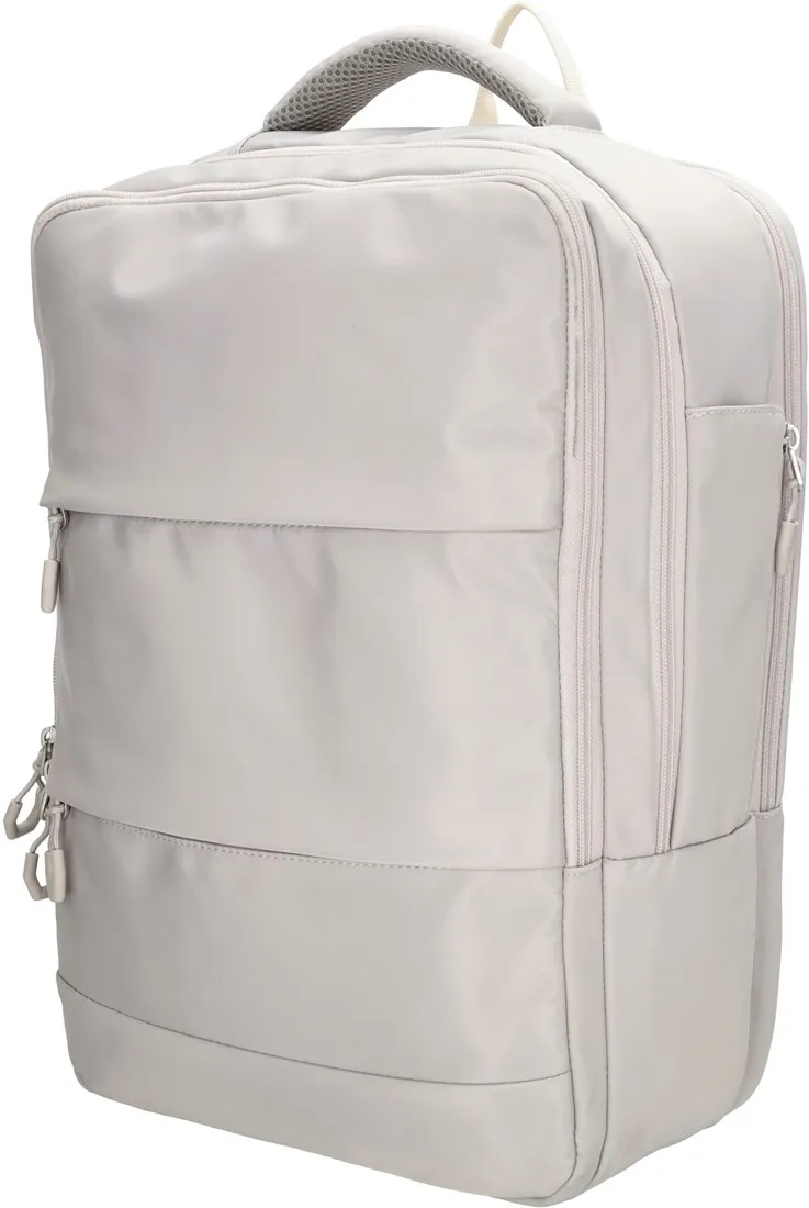 BEAGLES ORIGINALS CHIBA LAPTOP RUGZAK  15, 6 INCH  LICHTGRIJS
