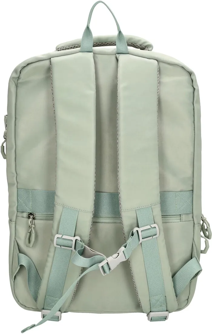 BEAGLES ORIGINALS CHIBA LAPTOP RUGZAK  15, 6 INCH  LICHTGROEN
