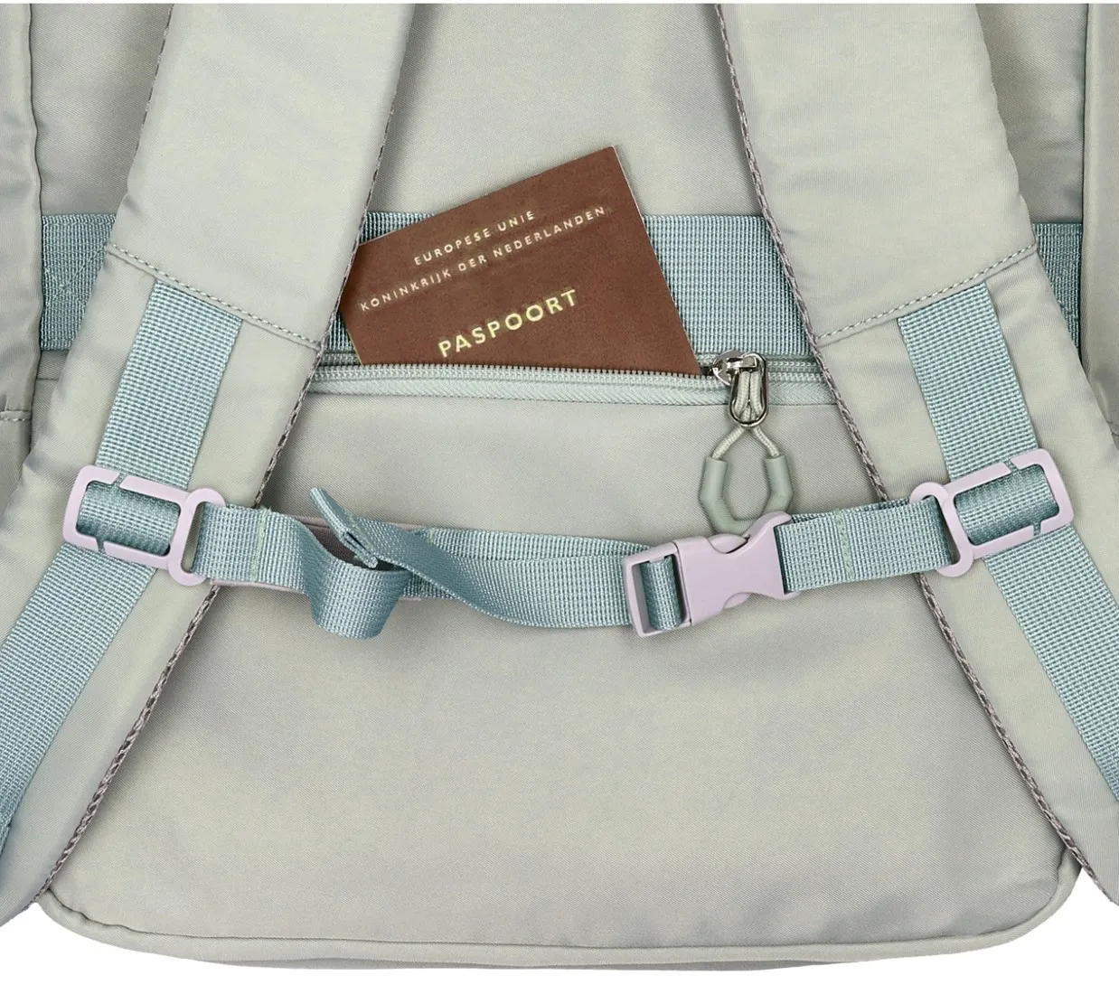BEAGLES ORIGINALS CHIBA LAPTOP RUGZAK  15, 6 INCH  LICHTGROEN