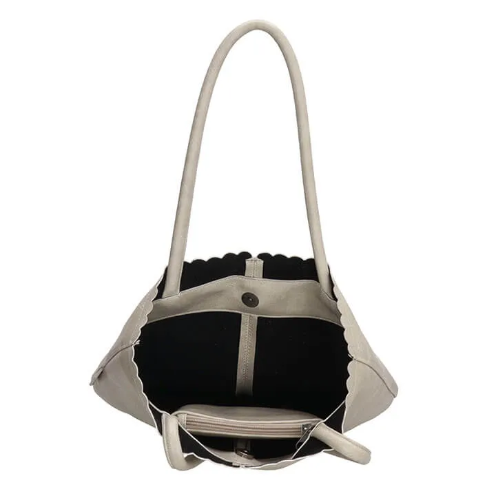 Beagles Shopper met Etui Grijs