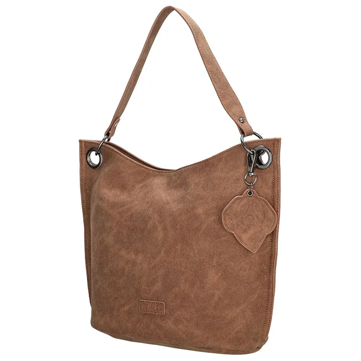 Beagles Shopper/Schoudertas La Rambla Bruin