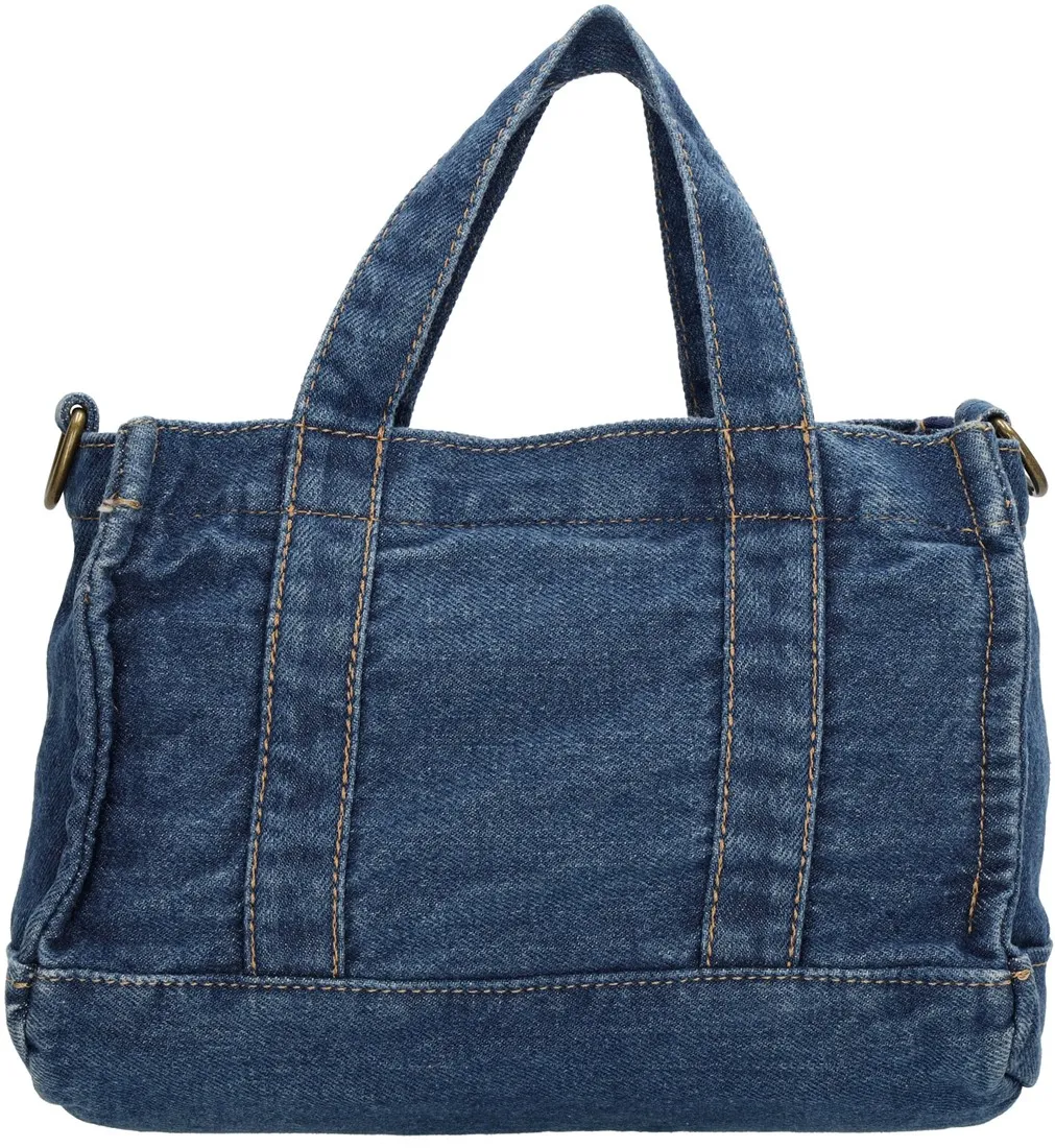 BEAGLES TEJEDA MINI HANDTAS  JEANSBLAUW