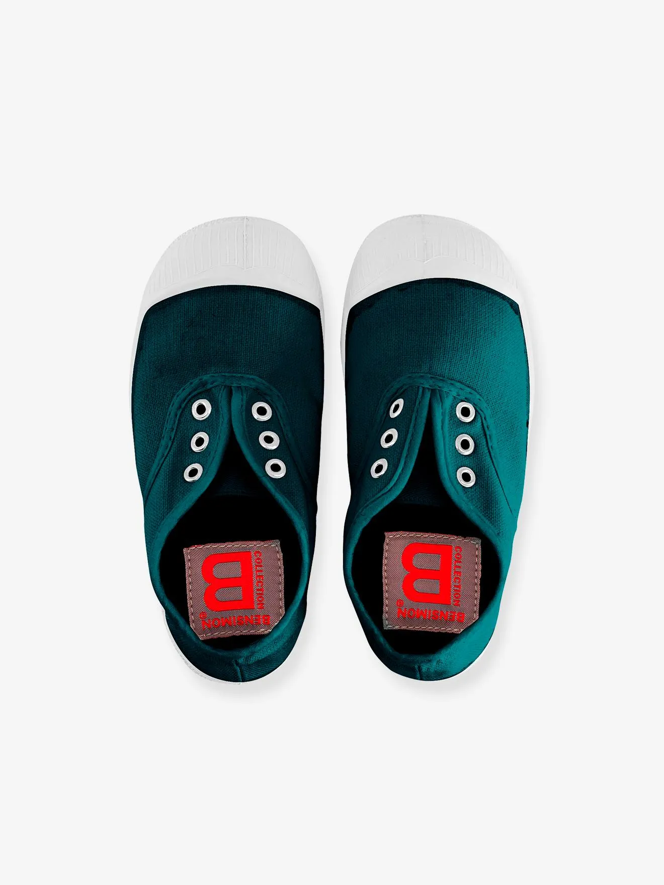 BENSIMON  KATOENEN TENNISSCHOENEN VOOR KINDEREN ELLY E15149C15N BENSIMON®  BRUIN