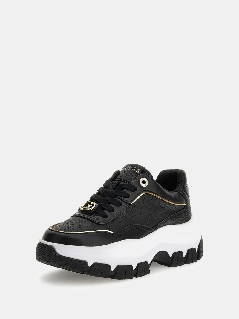 BERRET HARDLOOPSCHOENEN MET INGEDRUKT 4GLOGO
