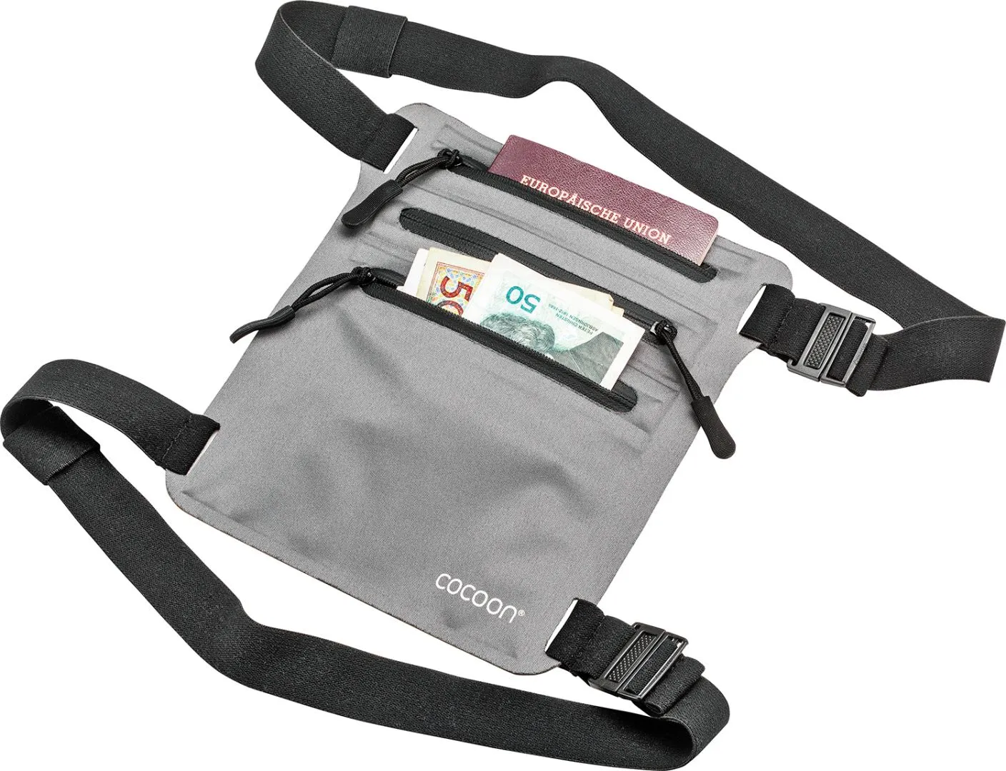 Cocoon Secret Leg Wallet, Blue Portemonnee