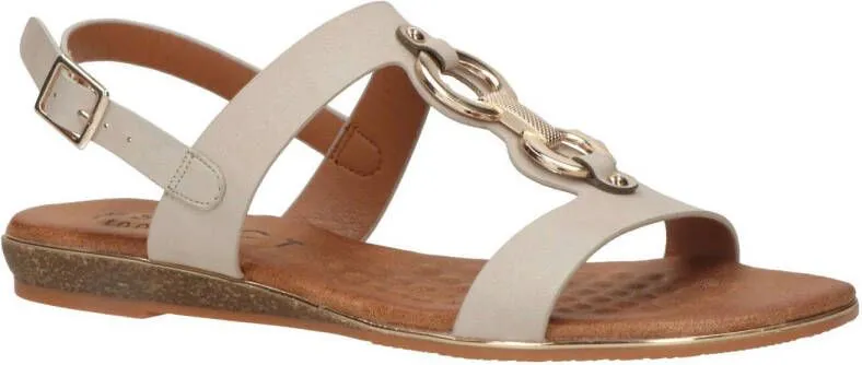 Dstrct Sandaal Dames Beige