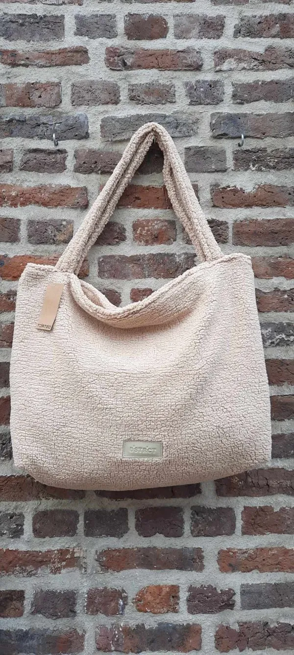 Dstrct Teddy Big Bag tas – Naturel