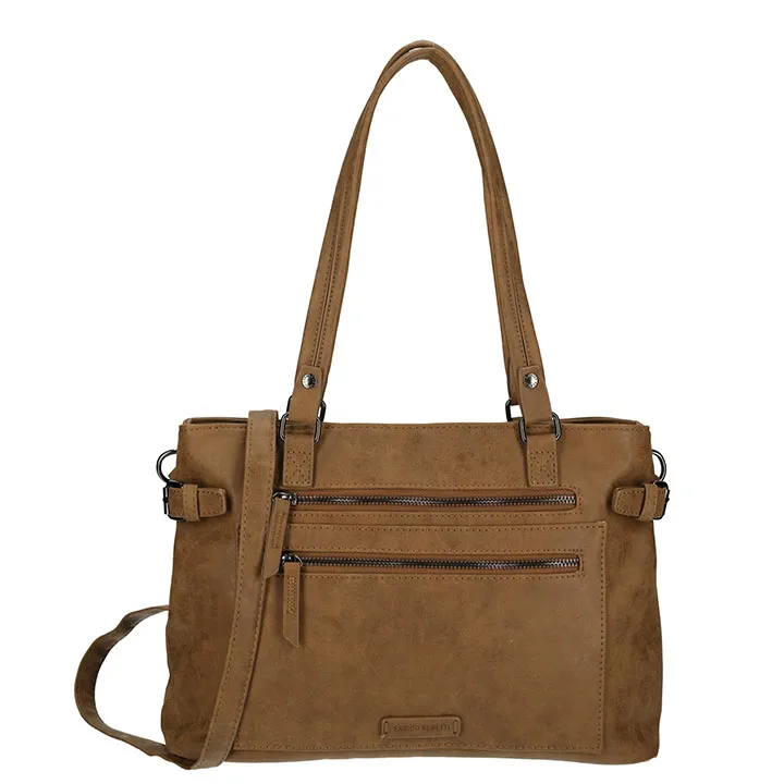 Enrico Benetti Handtas/Schoudertas Nouméa Camel
