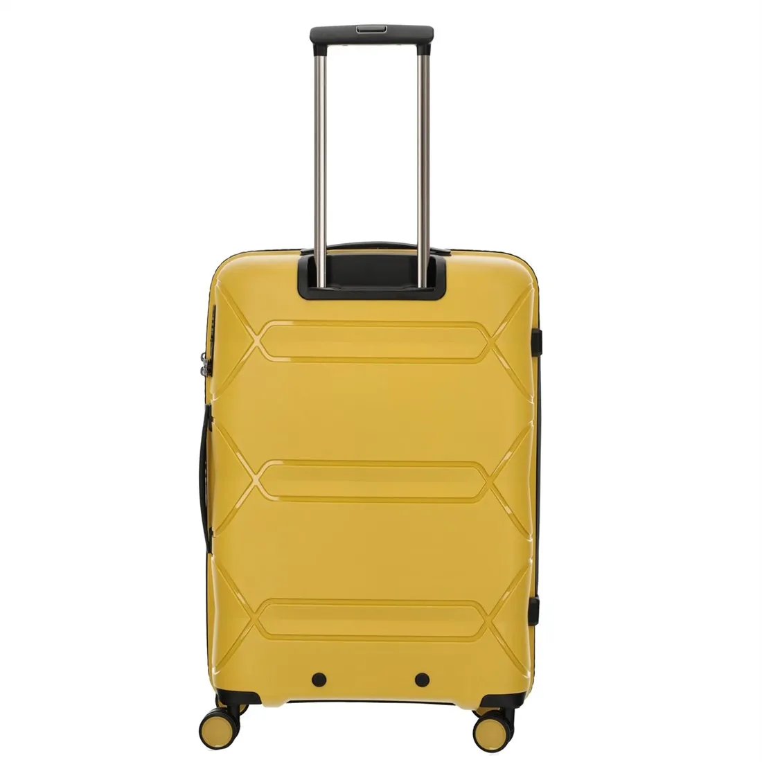 ENRICO BENETTI KINGSTON MIDDELGROTE KOFFER  67 CM  67 LITER  TSA SLOT  GEEL