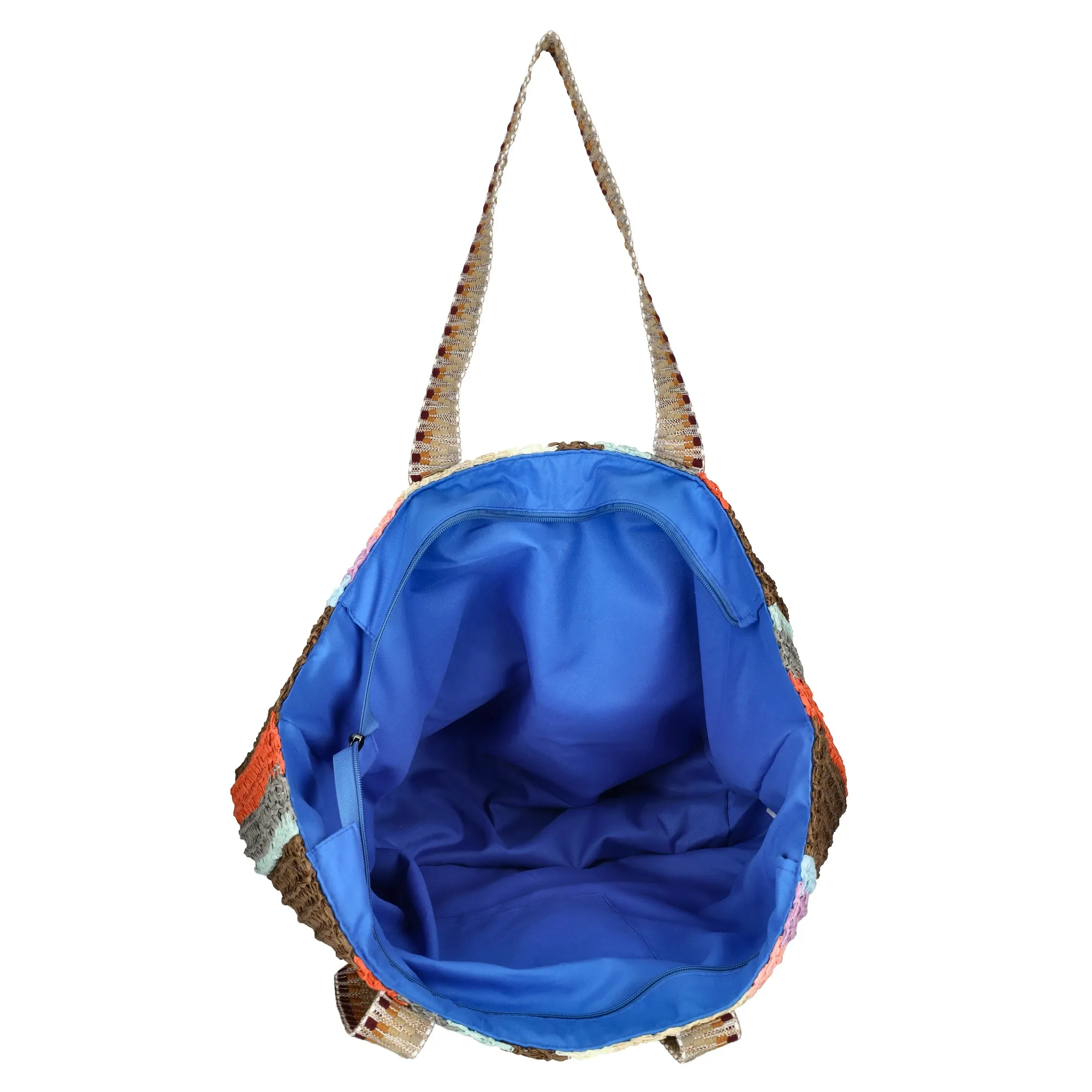 Enrico Benetti Rieten Strandtas Marbella Multicolor 2