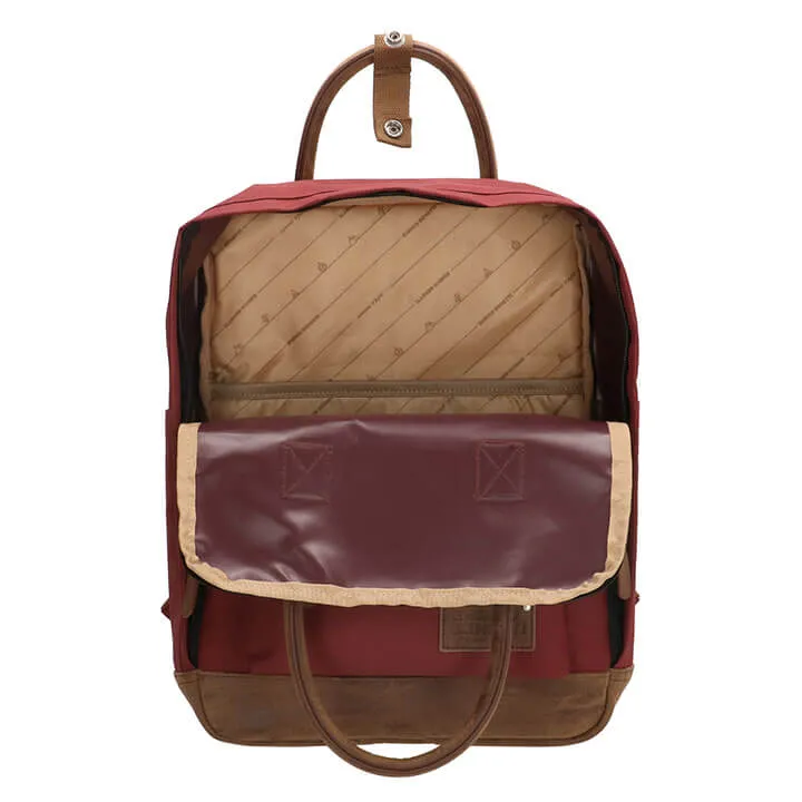 Enrico Benetti Rugzak Santiago Burgundy