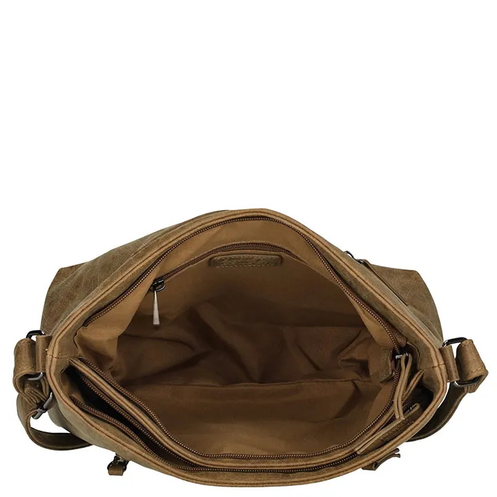 Enrico Benetti Schoudertas Kylie Camel