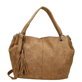 Enrico Benetti schoudertas Toulouse camel