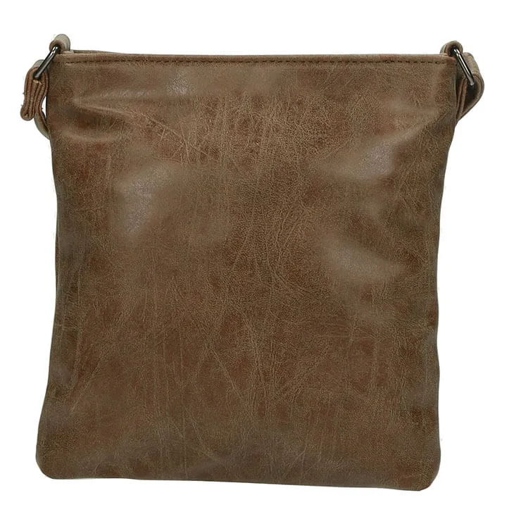 Enrico Benetti Schoudertasje Zoë Camel