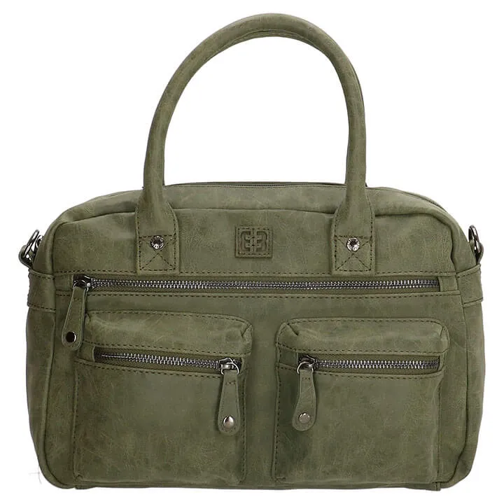 Enrico Benetti Westernbag Jura Olijf