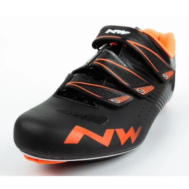 Fietsschoenen Northwave Torpedo 3S M 80141004 06 zwart oranje