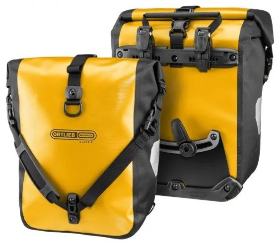 FIETSTAS ORTLIEB SPORT ROLLER CLASSIC QL2.1 25L SUNYELLOW BLACK (2DELIG)