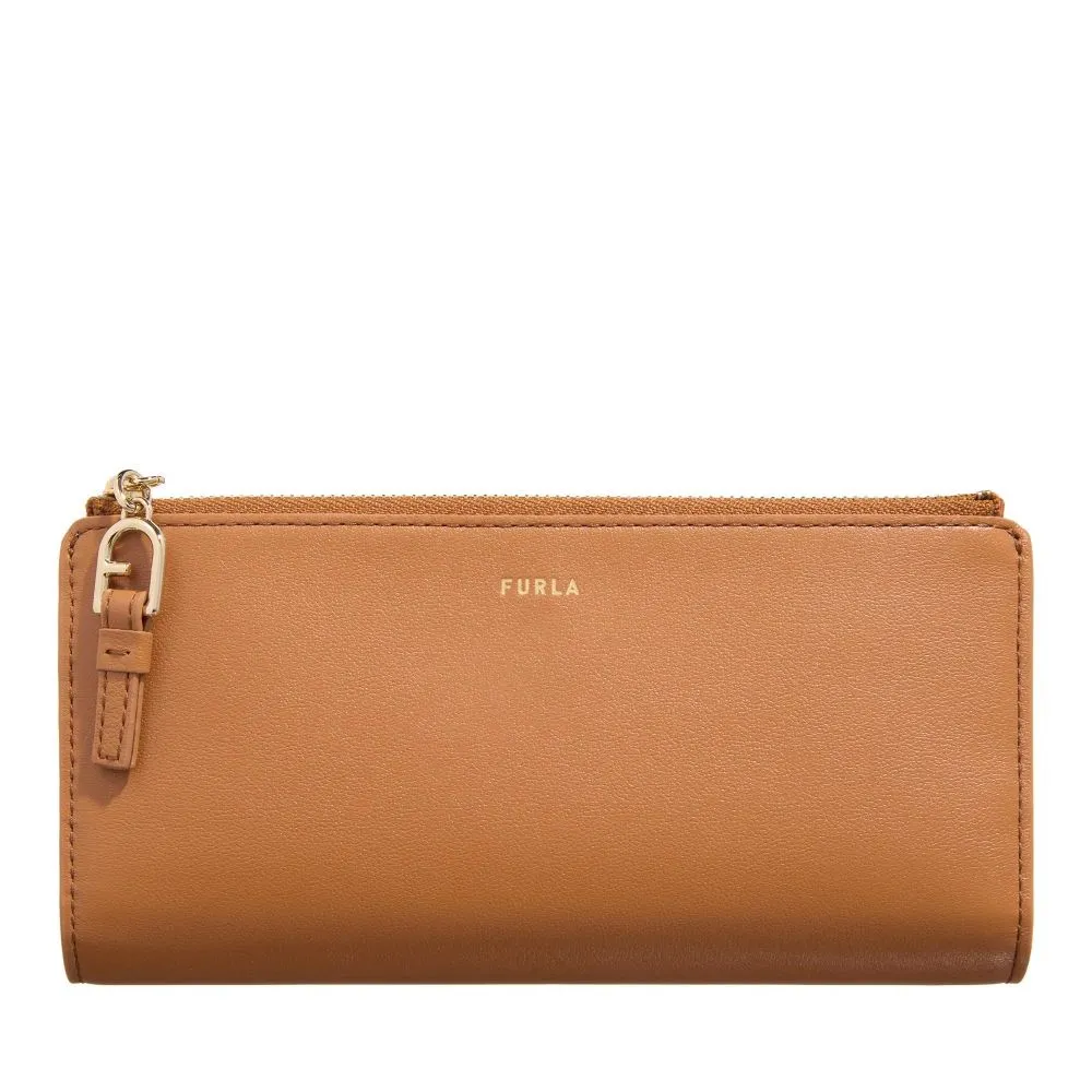 Furla Cognac Leather Billford Wallet