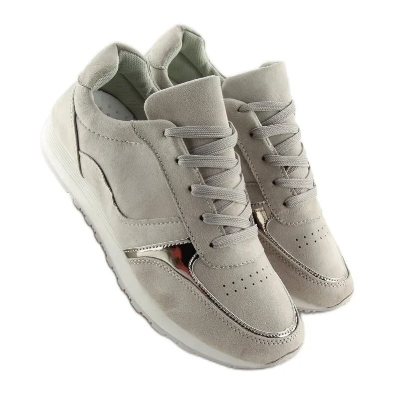 Grijze sportschoenen LR88082 Grijs