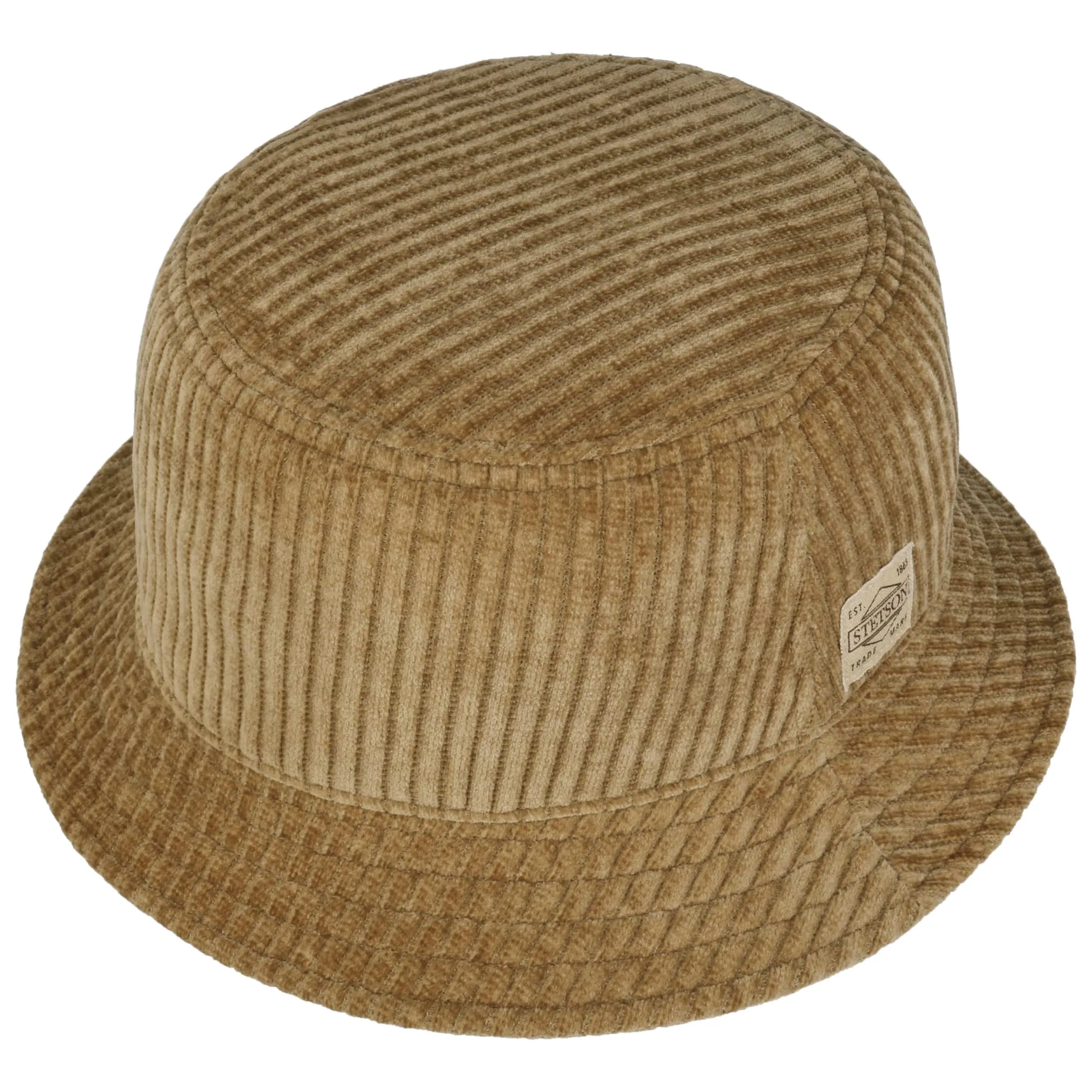 Jersey Cord Bucket Stoffen Hoed