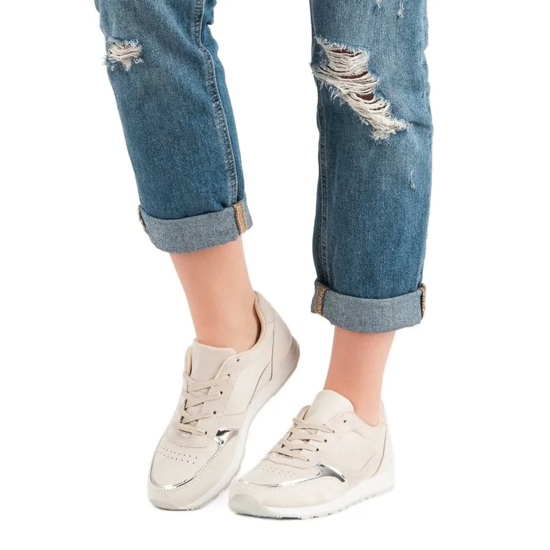 Jumex Comfortabele sportschoenen bruin
