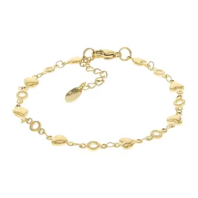Kalli Armband Hartjes Goud | 2548