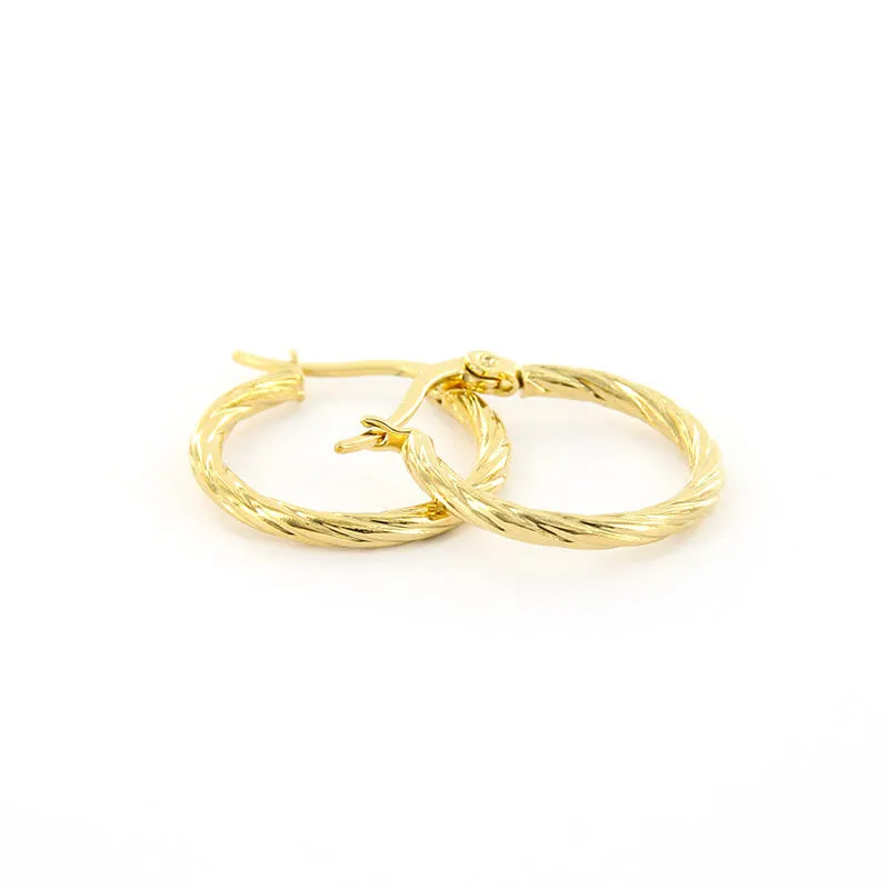 Kalli Oorringen Goud 2.5 cm | 2002