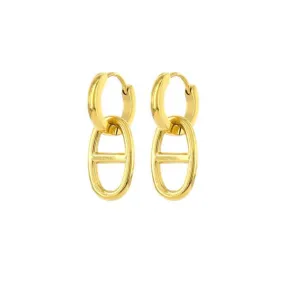 Kalli Oorringen Hoops Element Goud