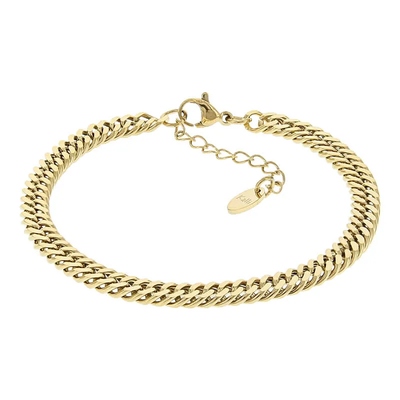 Kalli Schakel Armband Goud | 2514