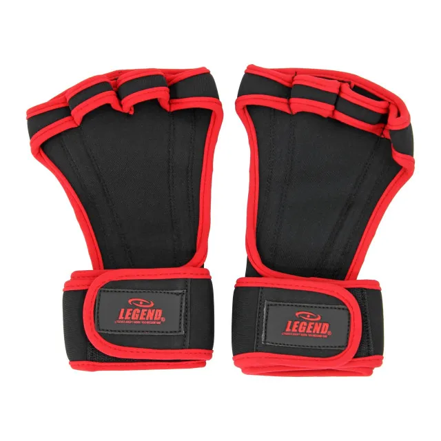 LEGEND SPORTS CROSSFIT & FITNESS HANDSCHOENEN HEREN/DAMES ZWARTROOD