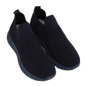 Marineblauwe sportschoenen 4388 DK.BLUE