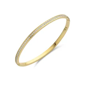 Melano Friends Hinged CZ Armband Goud