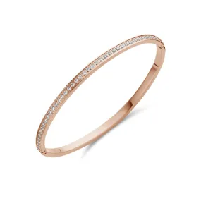 Melano Friends Hinged CZ Armband Rosé