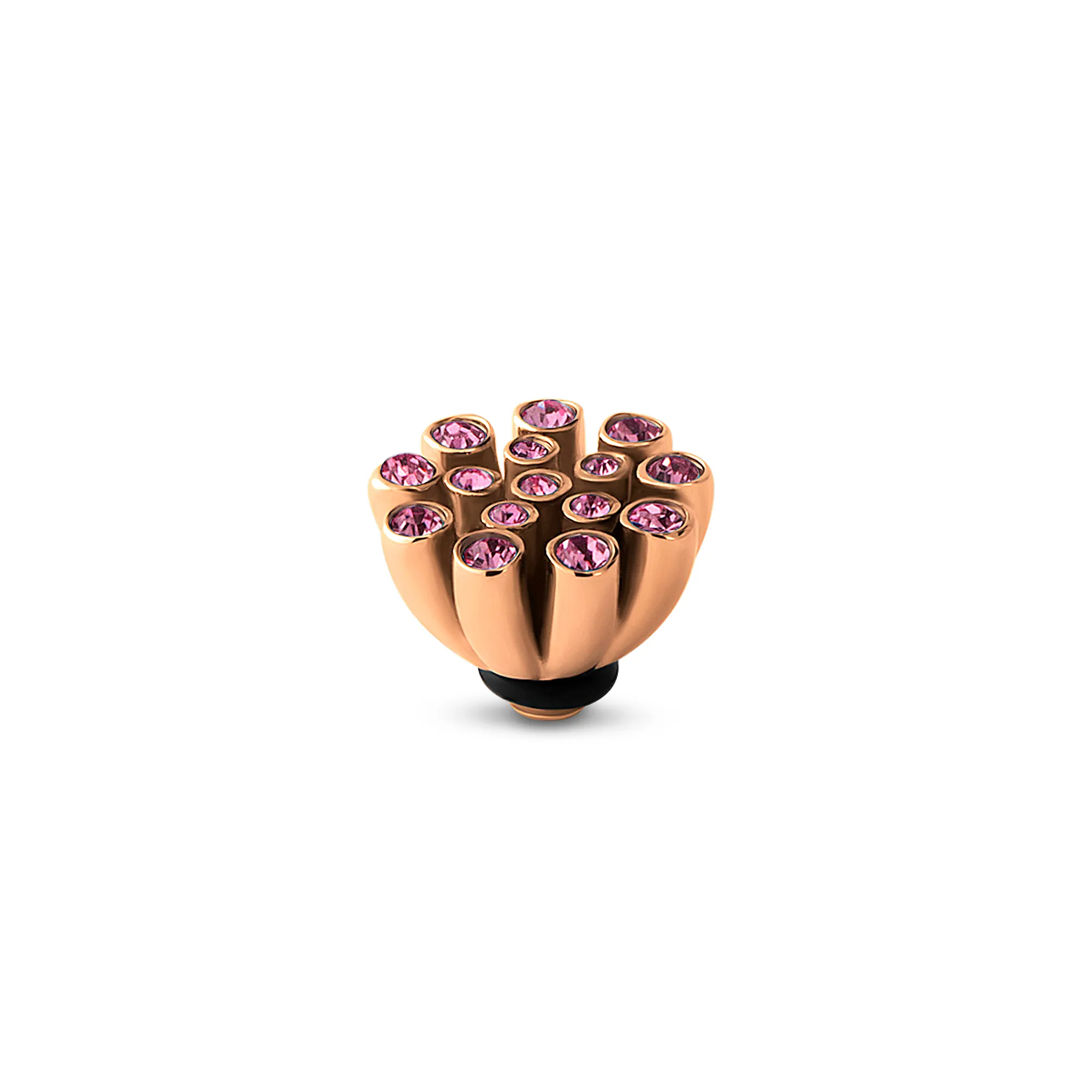 Melano Twisted Coral Steentje Fuchsia | Rosé