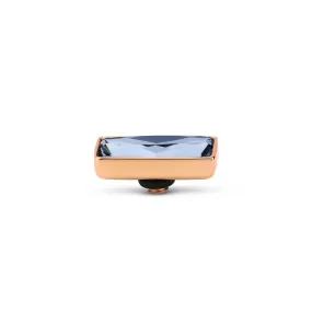 Melano Twisted Rectangle Steentje Jeans Blue | Rosé