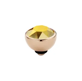 Melano Twisted Season CZ Steentje Crystal Metallic Sunshine Rosé
