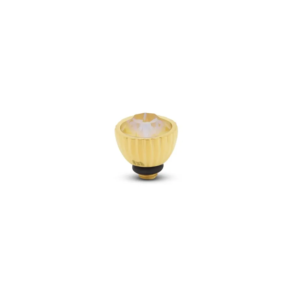 Melano Twisted Sunshine steentje Crystal Sunshine Delite Goud