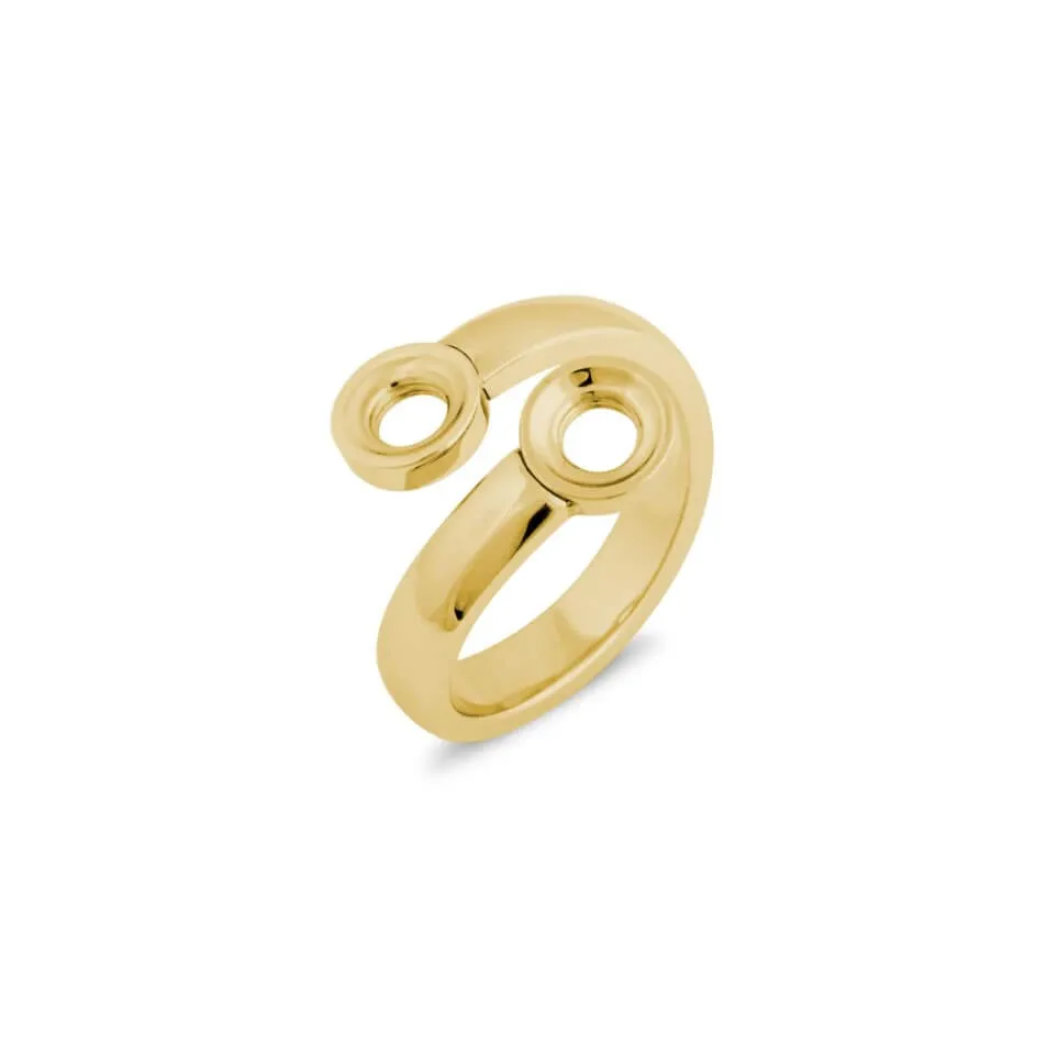 Melano Vivid Ring Venna Goud | Maat 60