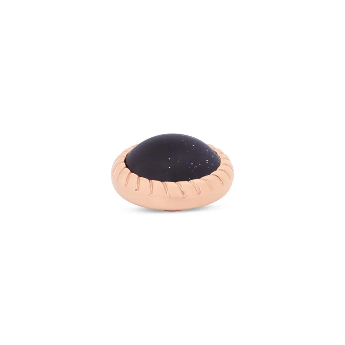 Melano Vivid Rope Steentje Purple Goldstone | Rosé