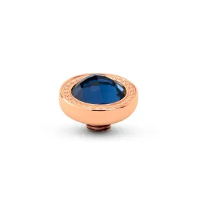 Melano Vivid Round Swirl Steentje Lake Blue | Rosé