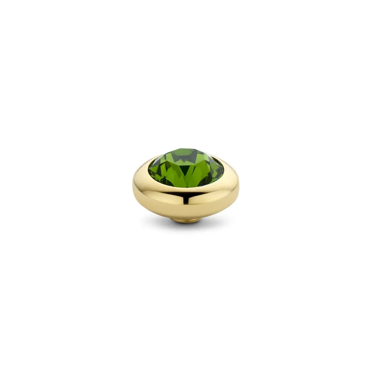 Melano Vivid Season CZ steentje Fern Green Goud