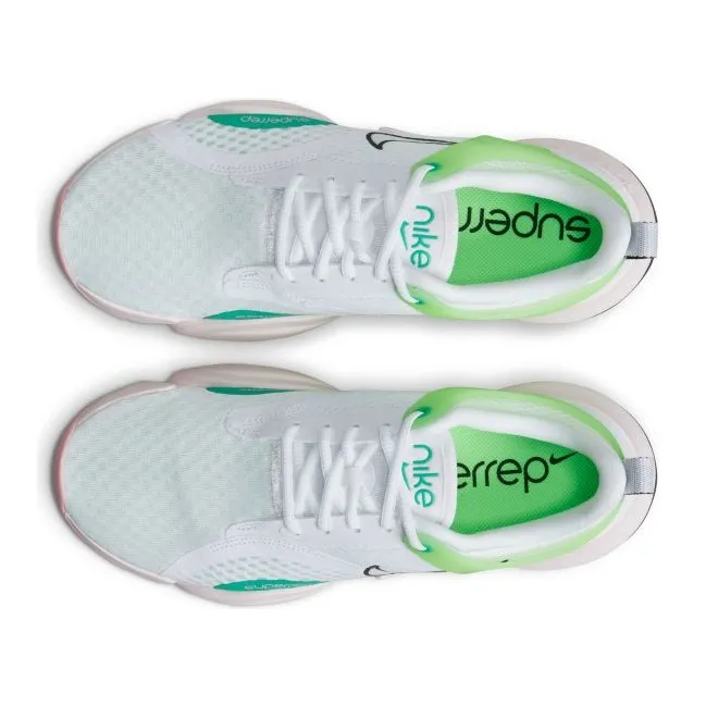 NIKE SUPERREP GO 2 W CZ0612136 TRAININGSSCHOENEN WIT GROENTE