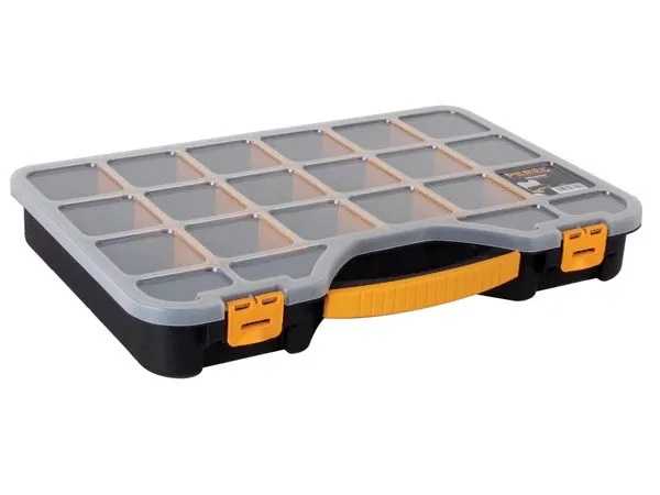 OMR24 OPBERGDOOS 510X347X71MM 18+2 VAKJES