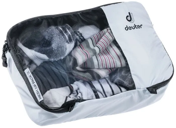 Organiser deuter Unisex Mesh Zip Pack 3 Tin Black